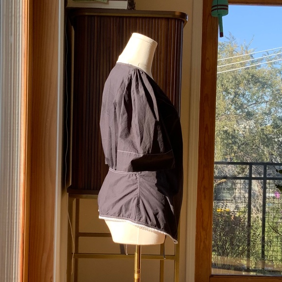 Gianni Cotton Wrap Top - Picture 6 of 11